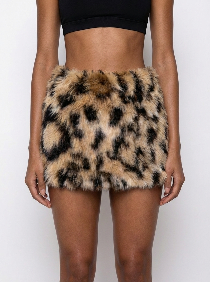 Empire Fur Skirt