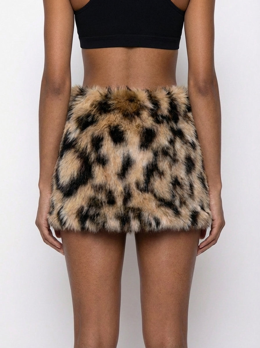 Empire Fur Skirt