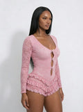 Hood Ballerina Jumpsuit