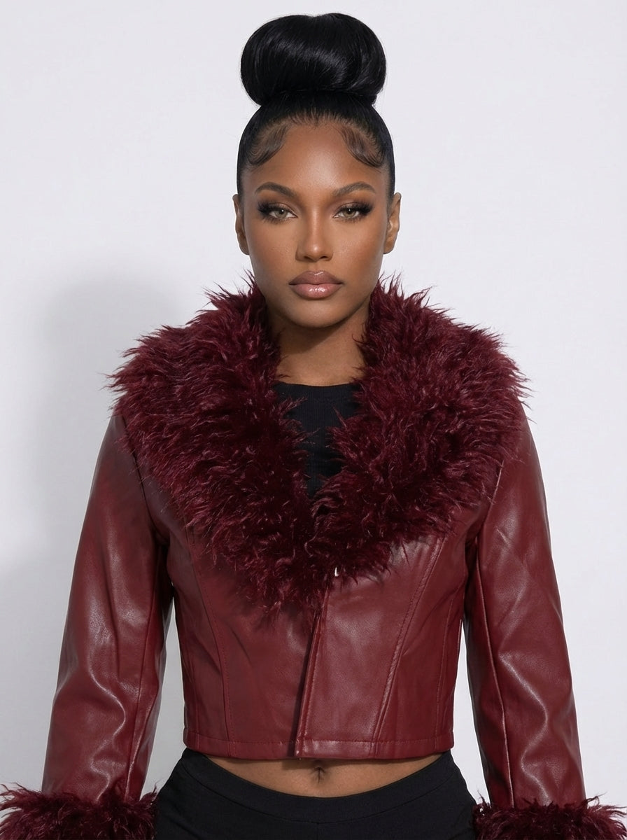 Femme Leather Jacket