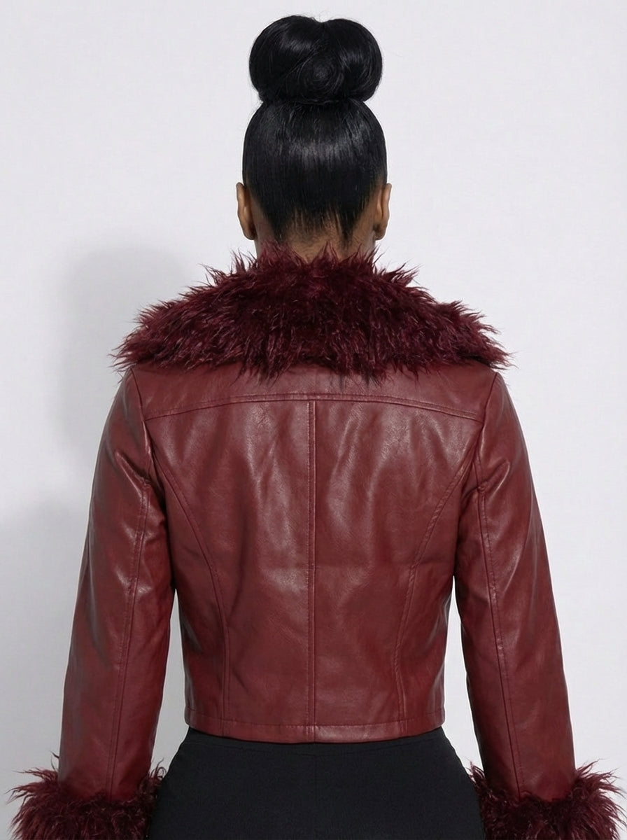 Femme Leather Jacket