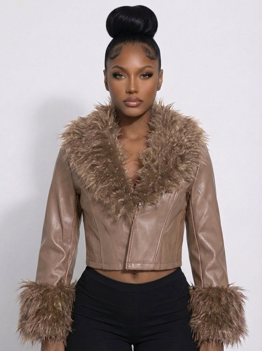 Femme Leather Jacket