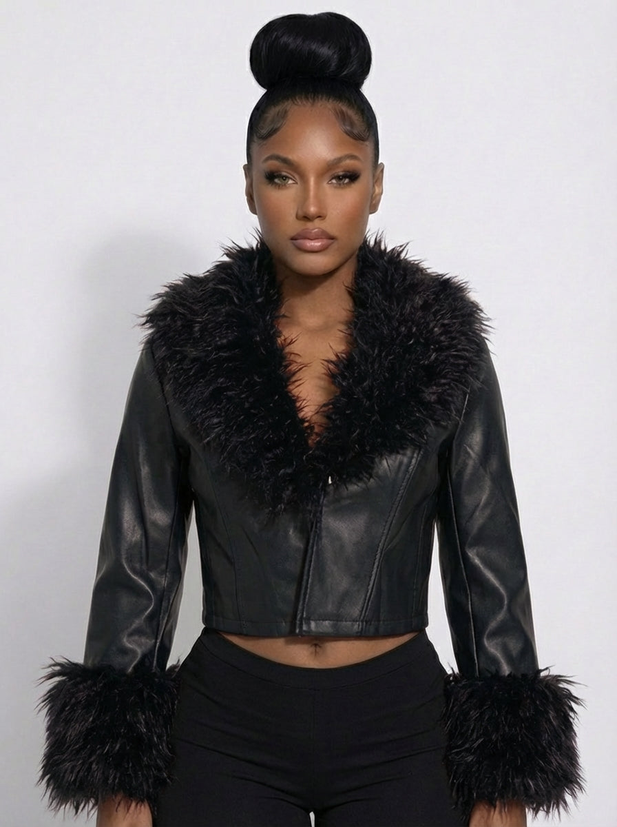 Femme Leather Jacket