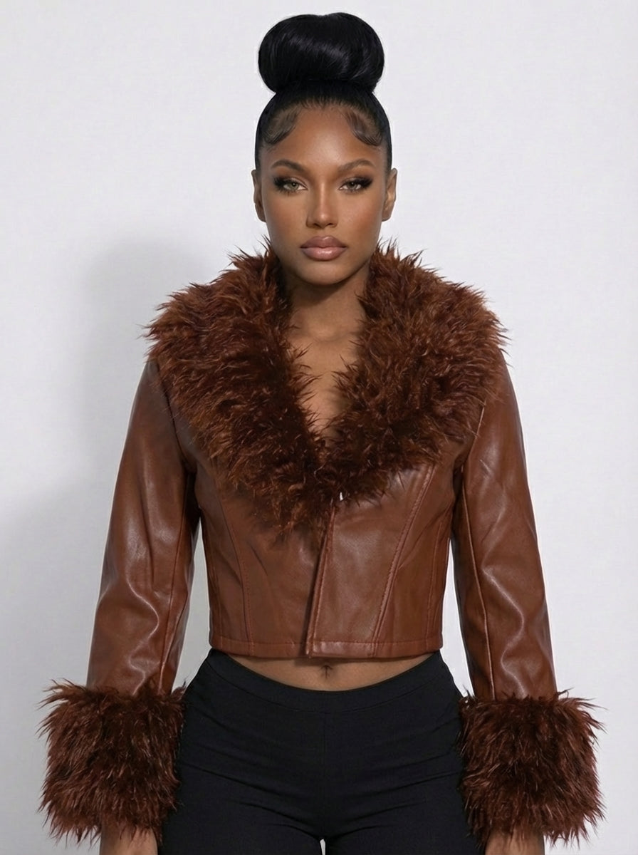 Femme Leather Jacket